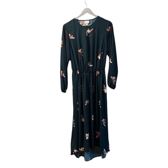 Ava & Viv Green Floral Dress XL - Picture 1 of 5
